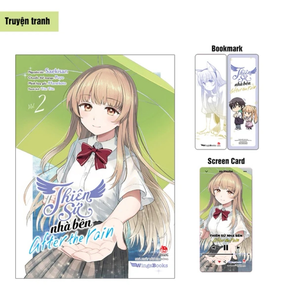 Truyện tranh | Manga Thiên Sứ Nhà Bên - After The Rain - Tập 2