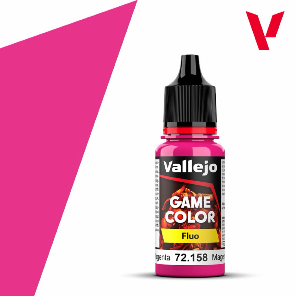Sơn Vallejo Game Color 72158 Fluo Magenta 18ml Sơn Acrylic Chính Hãng Cho Mô Hình Gundam Figure