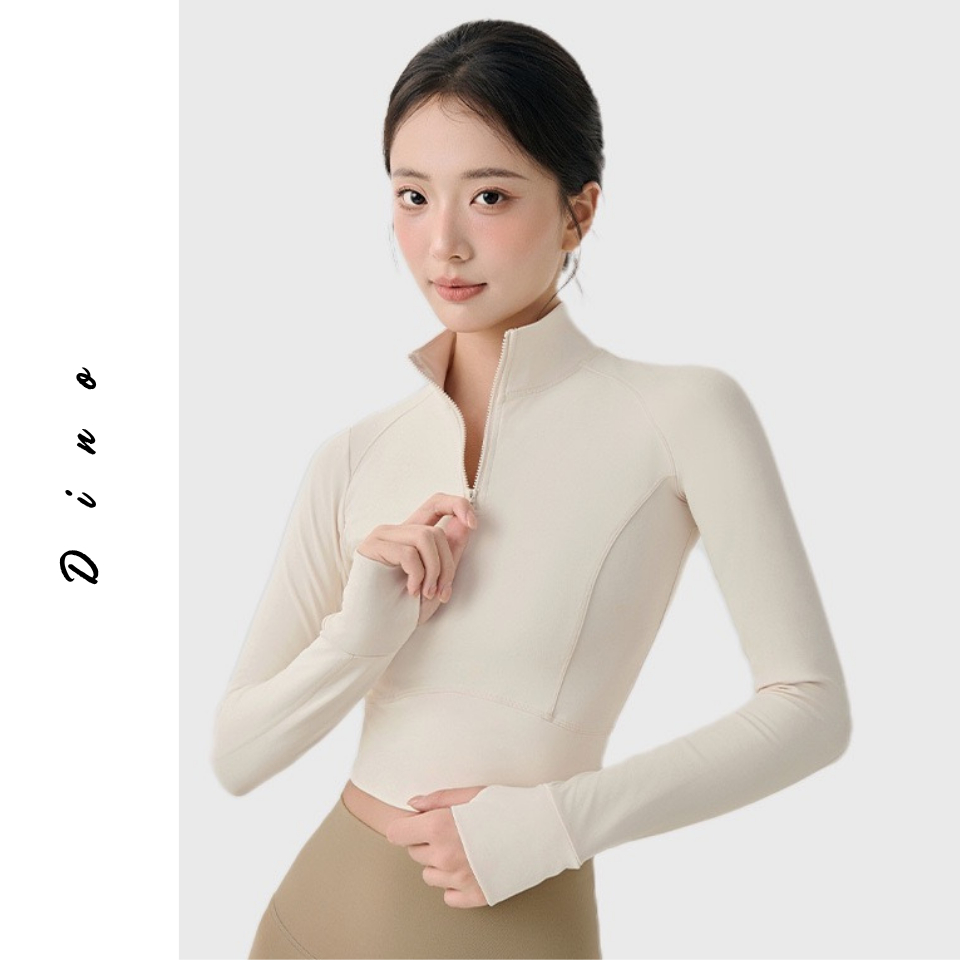 ÁO THỂ THAO NỮ - ÁO TAY DÀI ARELA - ĐỒ TẬP GYM, YOGA, PILATES [DINO ĐỒ TẬP]