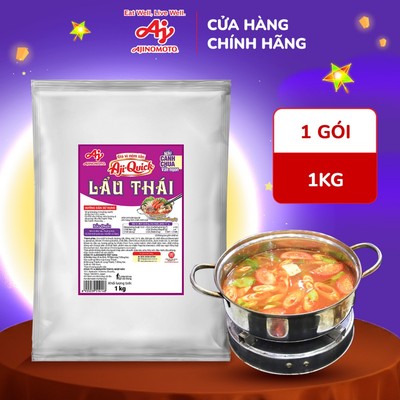 [CHÍNH HÃNG] Bịch Gia vị nêm sẵn Aji-Quick® Lẩu Thái 1kg/bịch
