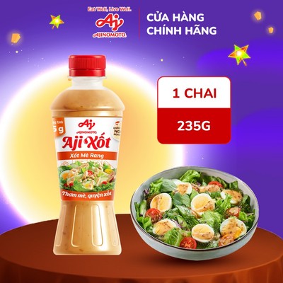 [CHÍNH HÃNG] Xốt mè rang "Aji-Xốt" 235g/chai