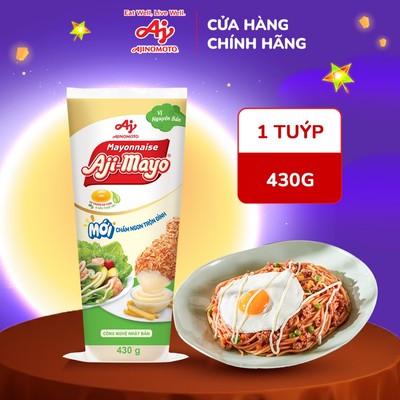 [CHÍNH HÃNG] Xốt Mayonnaise Aji-mayo® Vị Nguyên Bản 430g/Tuýp