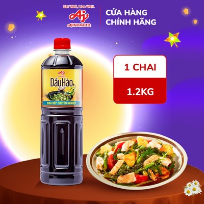 [CHÍNH HÃNG] Chai Dầu Hào Ajinomoto 1.2kg/Chai