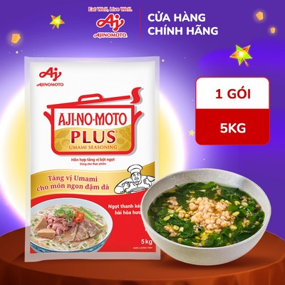 [CHÍNH HÃNG] Hỗn hợp tăng vị Bột ngọt AJI-NO-MOTO® Plus 5Kg/gói