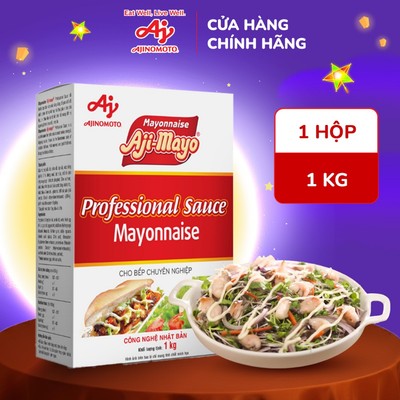 [CHÍNH HÃNG] Xốt Mayonnaise Aji-mayo® Professional Sauce 1kg/Hộp