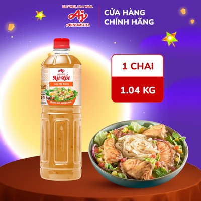 [CHÍNH HÃNG] Xốt mè rang Aji-Xốt 1.04kg/Chai