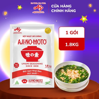 [CHÍNH HÃNG] Bột ngọt AJI-NO-MOTO® Hạt lớn 1.8Kg/gói
