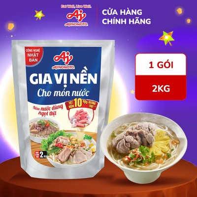 [CHÍNH HÃNG] Gia vị nền cho món nước 2Kg/Gói