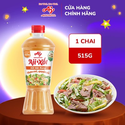 [CHÍNH HÃNG] Xốt mè rang "Aji-Xốt" 515g/chai