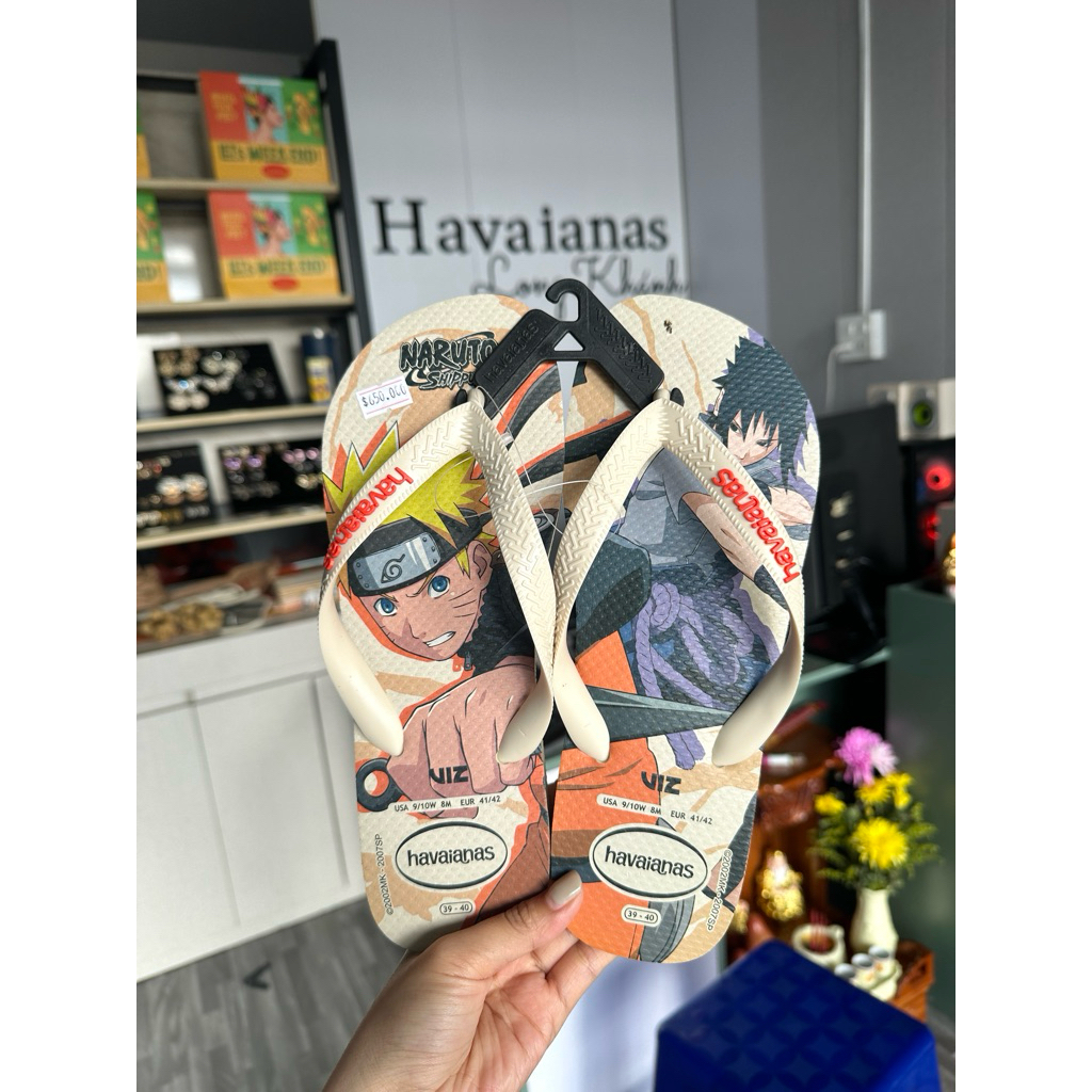 Dép Nam Havaianas Naruto Chính Hãng