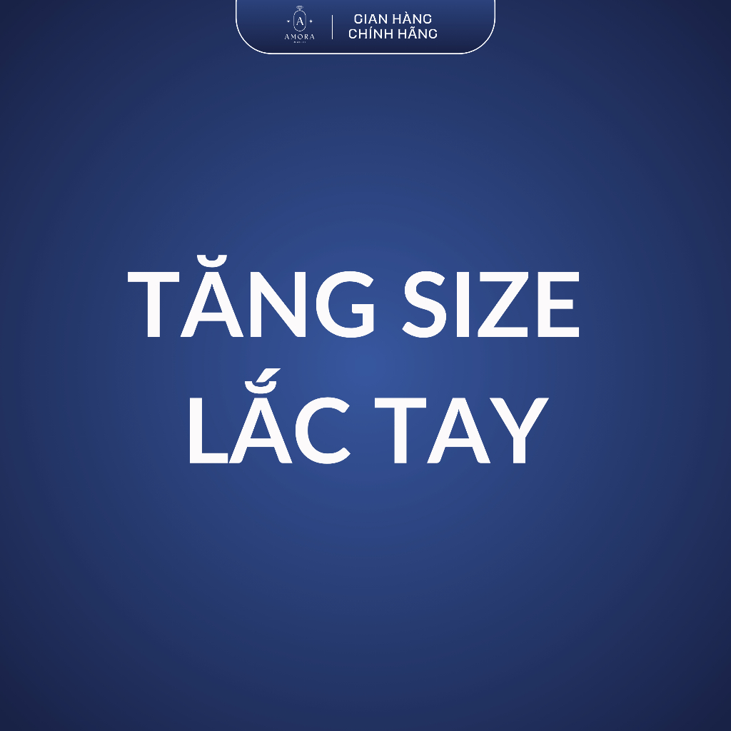 Tăng size lắc tay nam nữ AMORA JEWELRY tăng theo cm