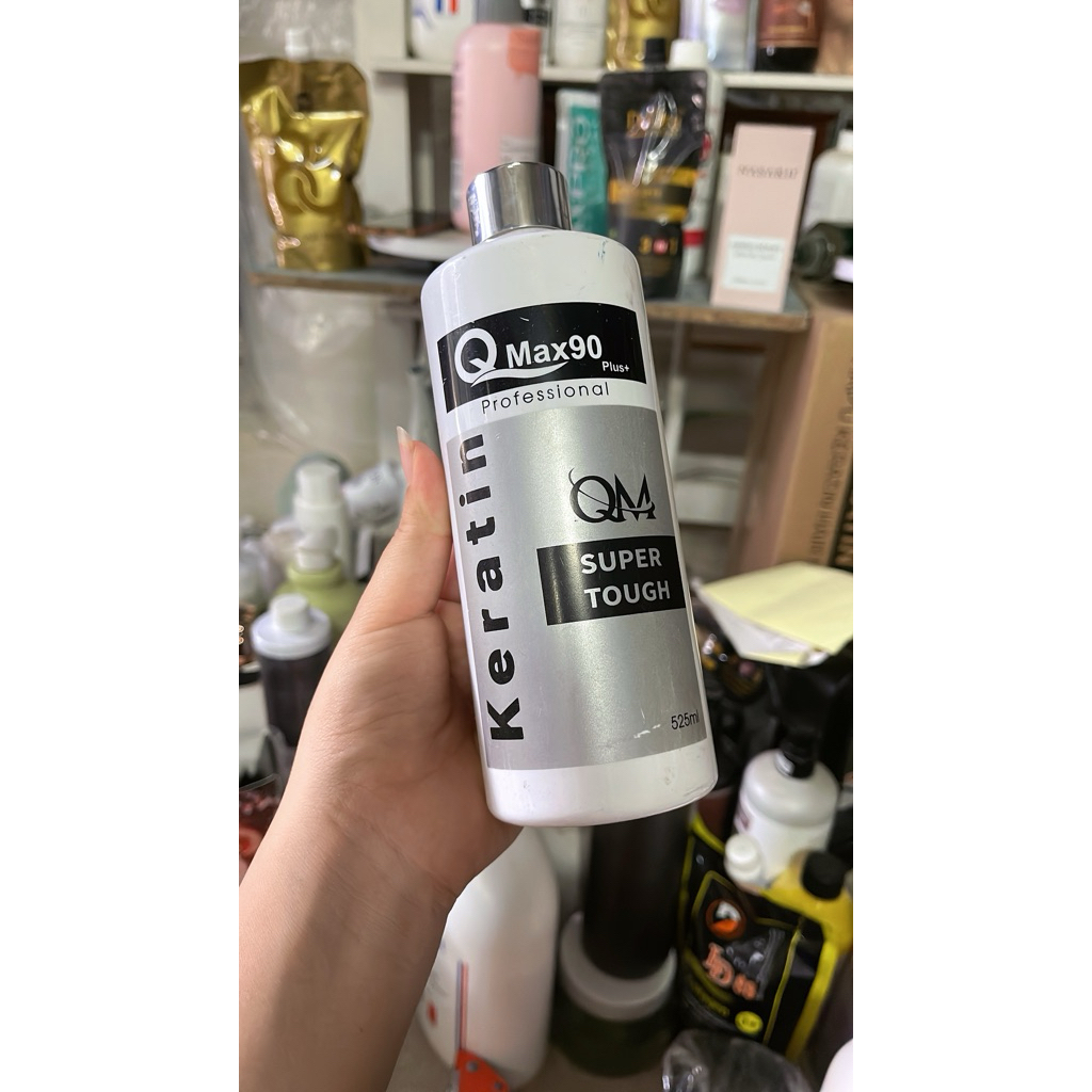 keratin tươi Qmax90 phục hồi chuyên sâu cho mái tóc