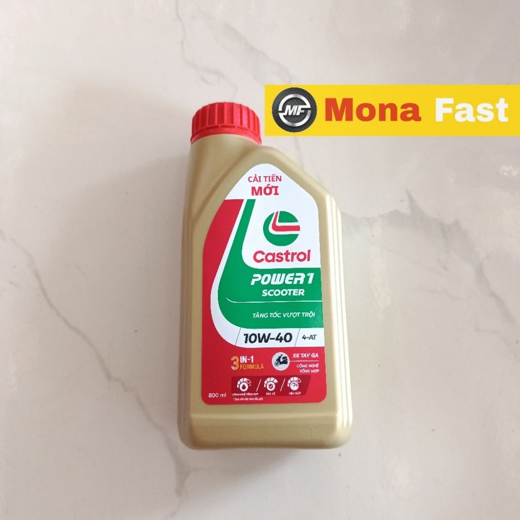 Nhớt castrol xe tay ga 800ml