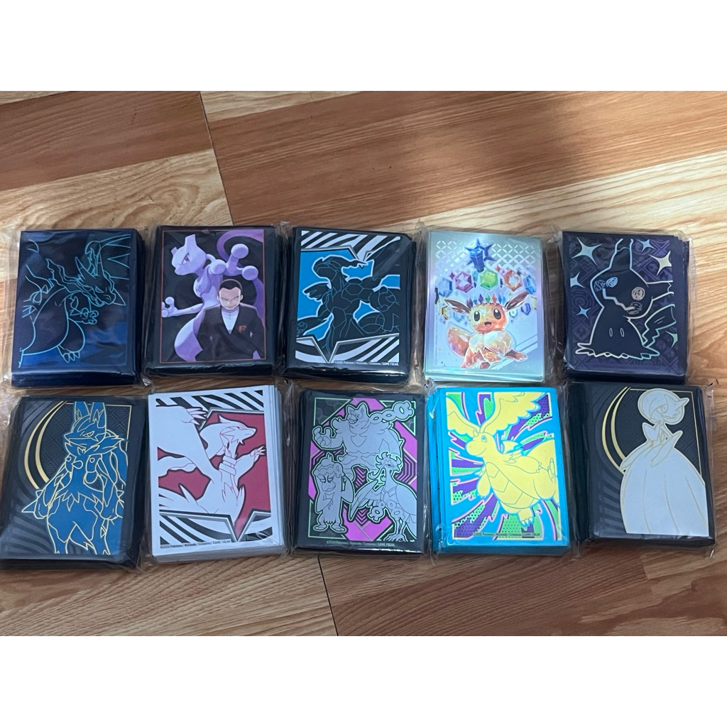 Sleeve bọc thẻ pokemon chính hãng dùng để bảo vệ thẻ Pokemon