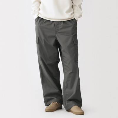 [26AW] MUJI Quần Cargo Nam Vải Cotton