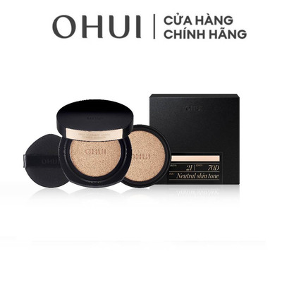[SVIP] [OHUI Official] Phấn nước kiềm dầu che phủ cao OHUI Ultimate Cover Denier Cushion SPF50/PA+++ 13G (Tặng 1 lõi)