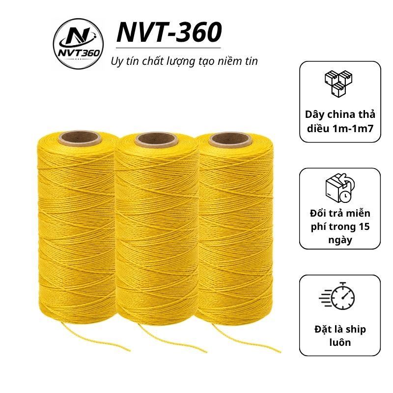 Dây China Thả Diều Dây Dù Thả Diều Song Vân Đại Trà Đuôi Cá và Diều Sáo 1m đến Diều Sáo 3m Chịu Lực 