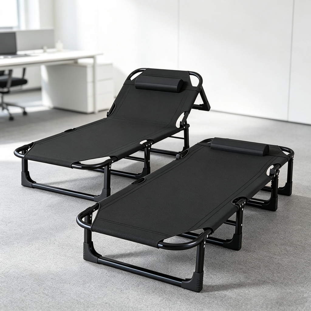 Giường Gấp Gọn MASARUVN Khung Thép Chất Liệu vải Oxford Cao, Tải trọng tối đa 150kg