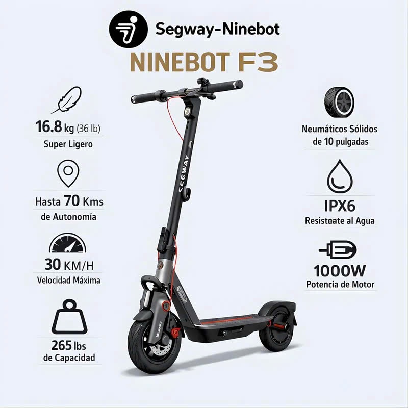 Xe Điện Scooter Segway Ninebot F3