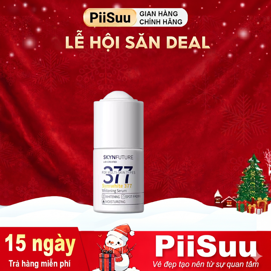 SKYNFUTURE 377 Tinh chất làm trắng và làm sáng da lâu trôi Dưỡng ẩm làm trắng da tự nhiên Chăm sóc d