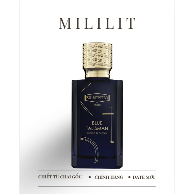 Mẫu thử 10ml Ex Nihilo Blue Talisman Extrait | Nước Hoa Unisex Chính Hãng