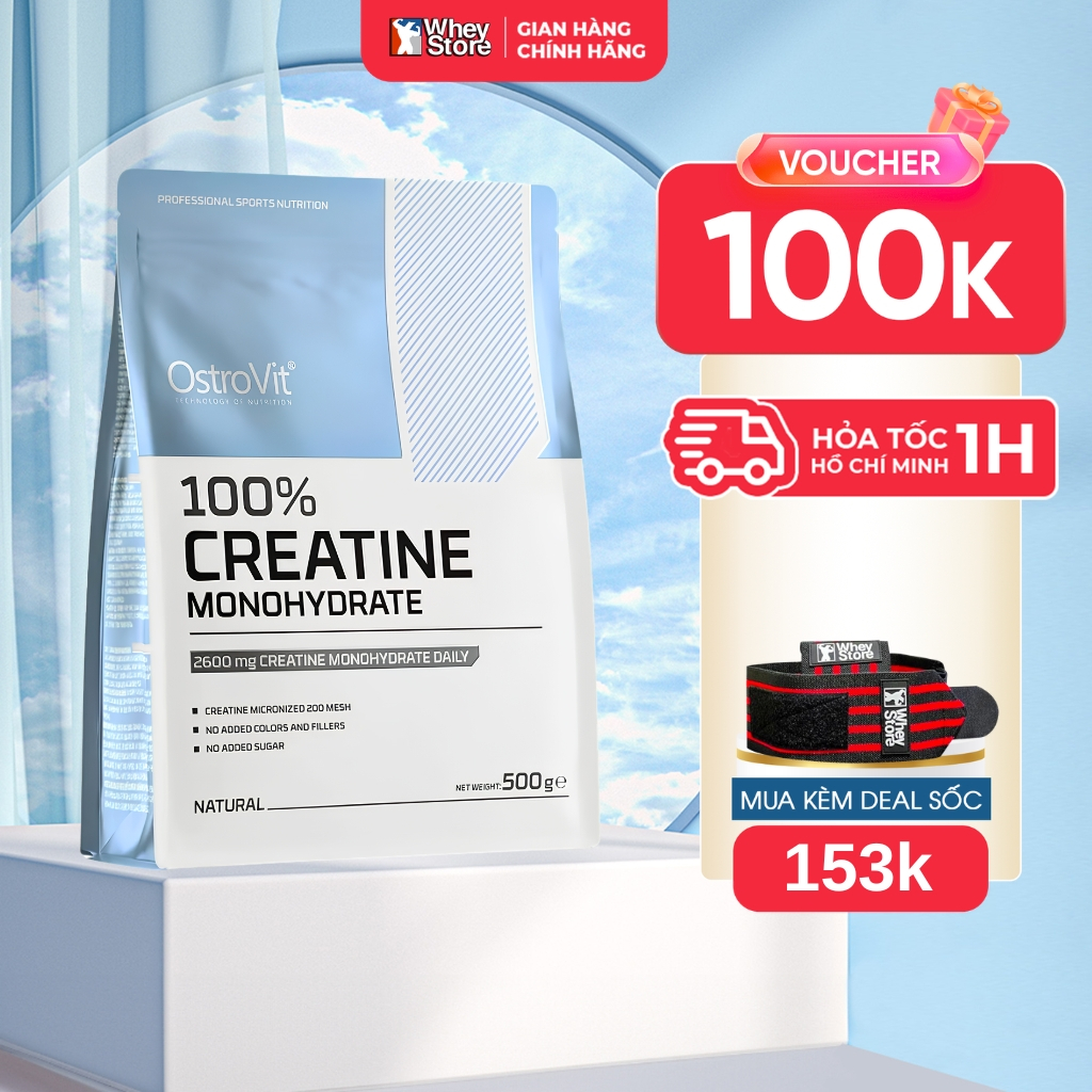 Thực Phẩm Bổ Sung Ostrovit Creatine Monohydrate Chính Hãng