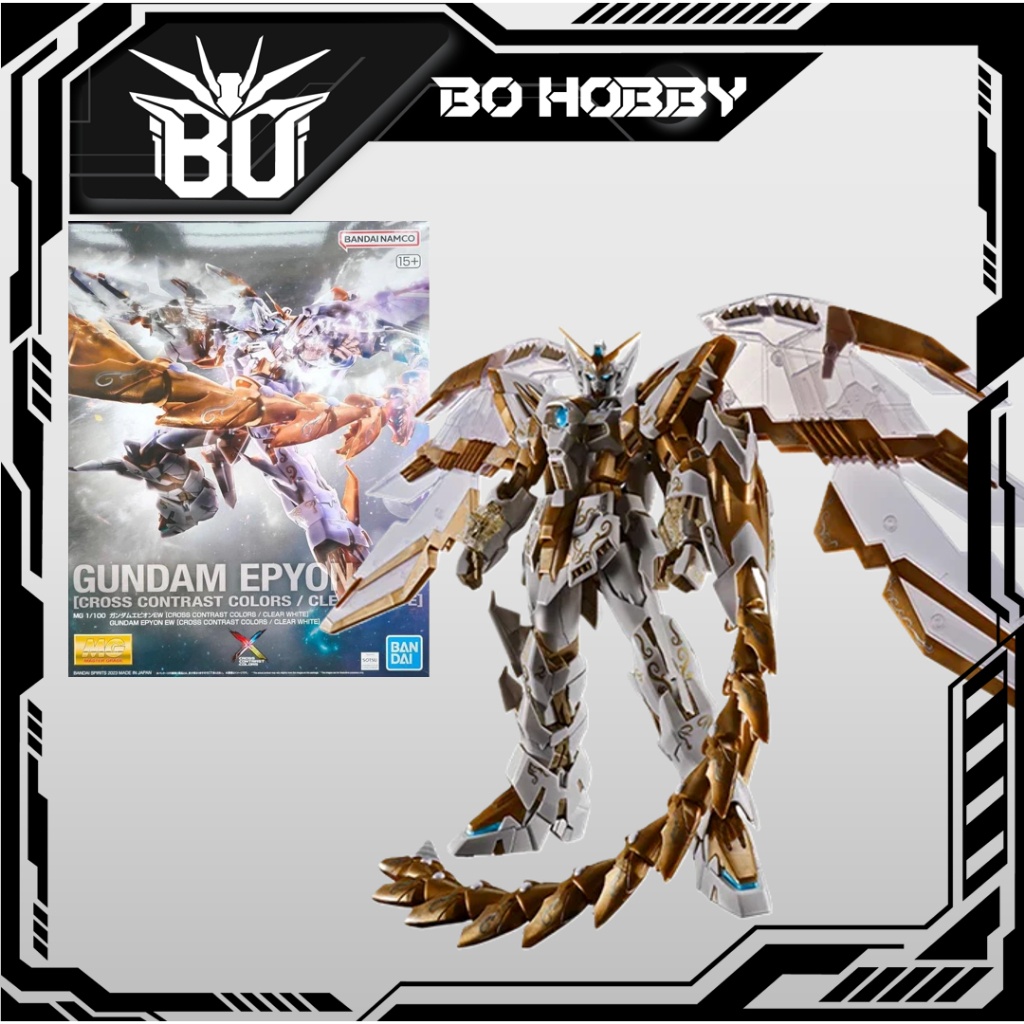 MG1/100 GUNDAM EPYON EW [CROSS CONTRAST COLORS/ CLEAR WHITE]
