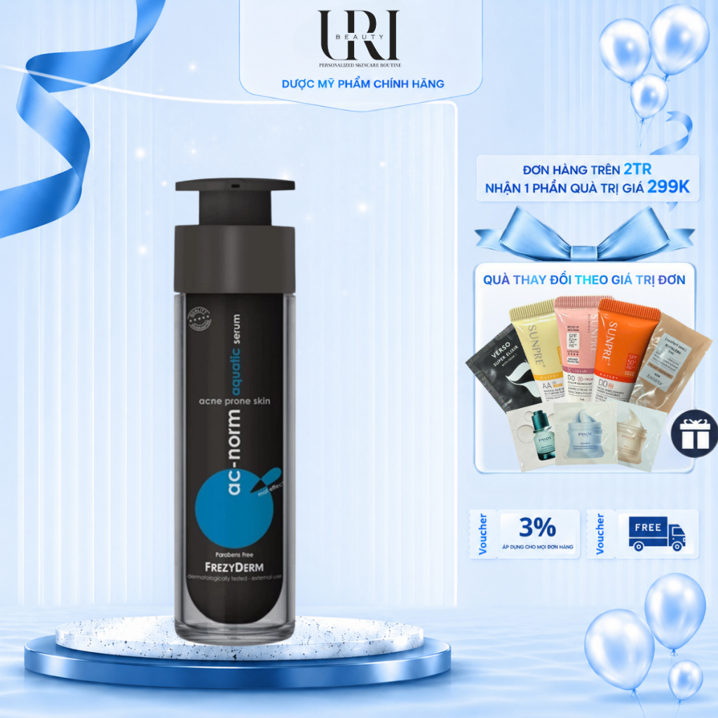 [Công Ty] FREZYDERM AC-NORM Aquatic Serum – Serum Cấp Ẩm Oil-Free 50ml