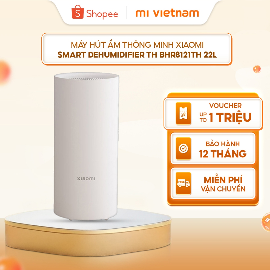 Máy hút ẩm thông minh Xiaomi Smart Dehumidifier TH BHR8121TH - Công suất hút ẩm 22L/ngày - Điều khiể
