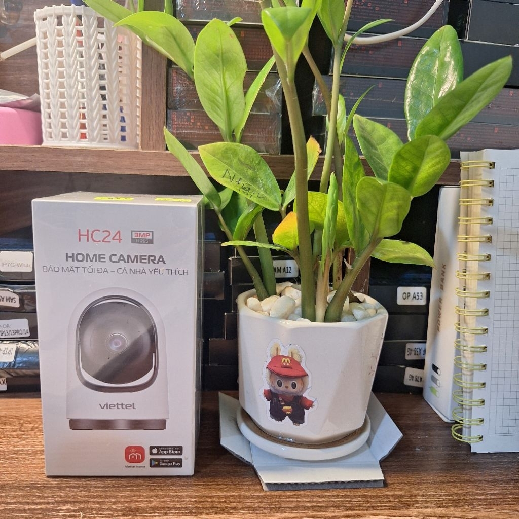CAMERA HC24 XOAY 360 ° CHÍNH HÃNG VIETTEL+TẶNG KÈM THẺ NHỚ