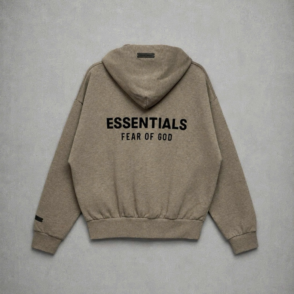 Áo Hoodie Essentials Fit Fleece Zip Up Homestead 2025 - 192AS254781F | Beater 8.10
