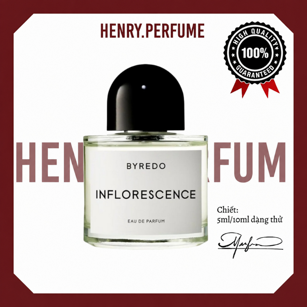 ⛅ Nước Hoa Byredo Inflorescence (5ml/10ml/20ml) ®️