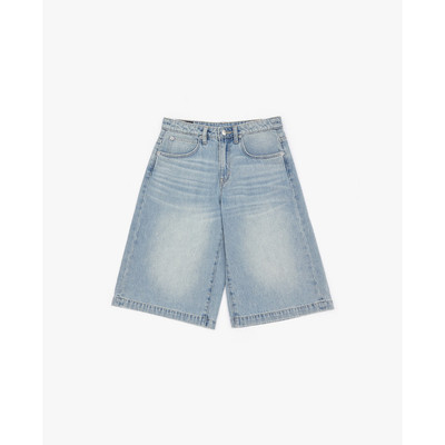LEE - Quần short jeans nữ wash bạc_LWB011799101291-A09824