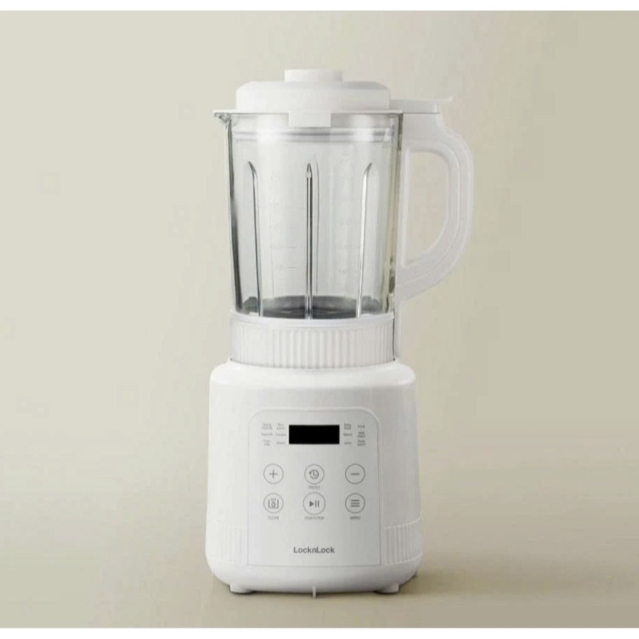 Máy Làm Sữa Hạt Đa Năng LocknLock 1.75L EJM486IVY Bianco Heating Blender - Bảo Hành Chính Hãng 2 Năm
