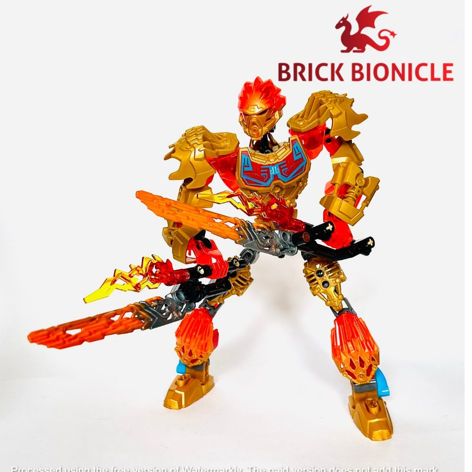 VINTAGE BIONICLE - ĐỒ CHƠI LẮP BIONICLE GEN 2 - 71308 Tahu - Uniter of Fire