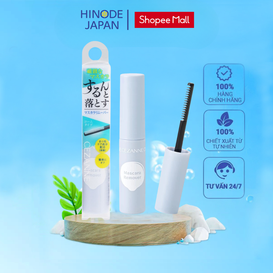 Mascara tẩy trang cho mi Cezanne tẩy trang tức thì Mascara 5g