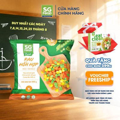 [Đông lạnh] Rau hỗn hợp SG Food 500g