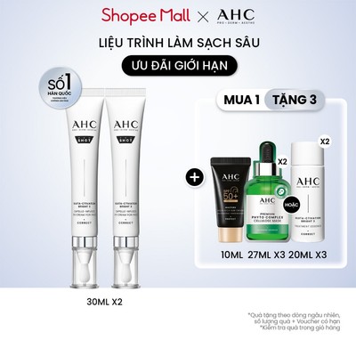 Combo 2 kem mắt mờ nám sáng da PROSHOT GLUTA-CTIVATION BRIGHT 3 AHC (30ML x 2)