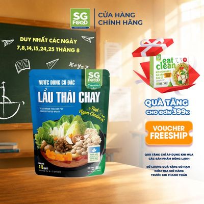 Nước dùng cô đặc Lẩu Thái Chay SG Food 180gr
