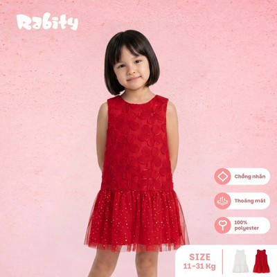   Đầm sát nách bé gái Rabity 953.038