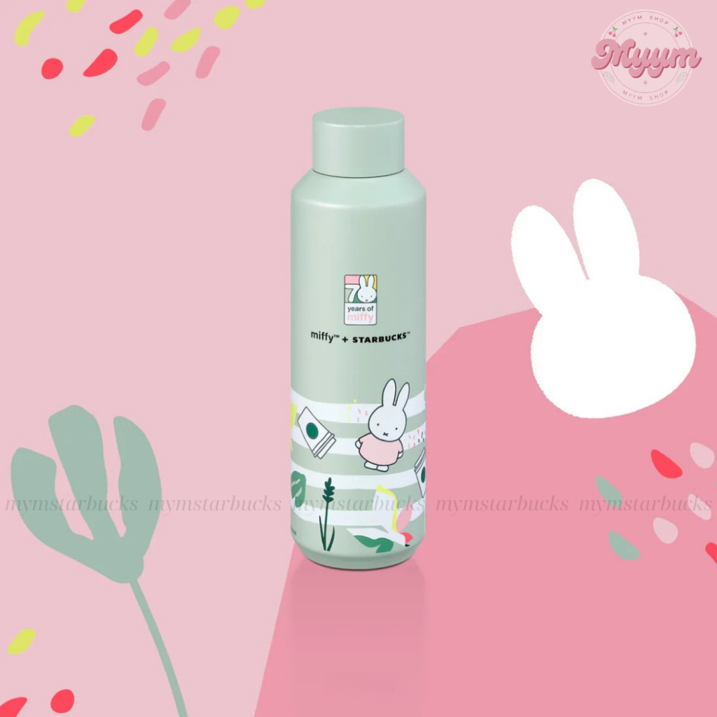 [𝐀𝐮𝐭𝐡𝐞𝐧𝐭𝐢𝐜] BÌNH GIỮ NHIỆT 20OZ (591ML) STARBUCKS + MIFFY 70TH ANNIVERSARY