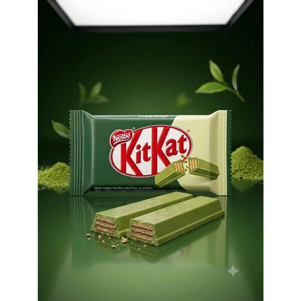 KitKat Matcha 2f – Thanh Bánh Xốp Phủ Socola Matcha
