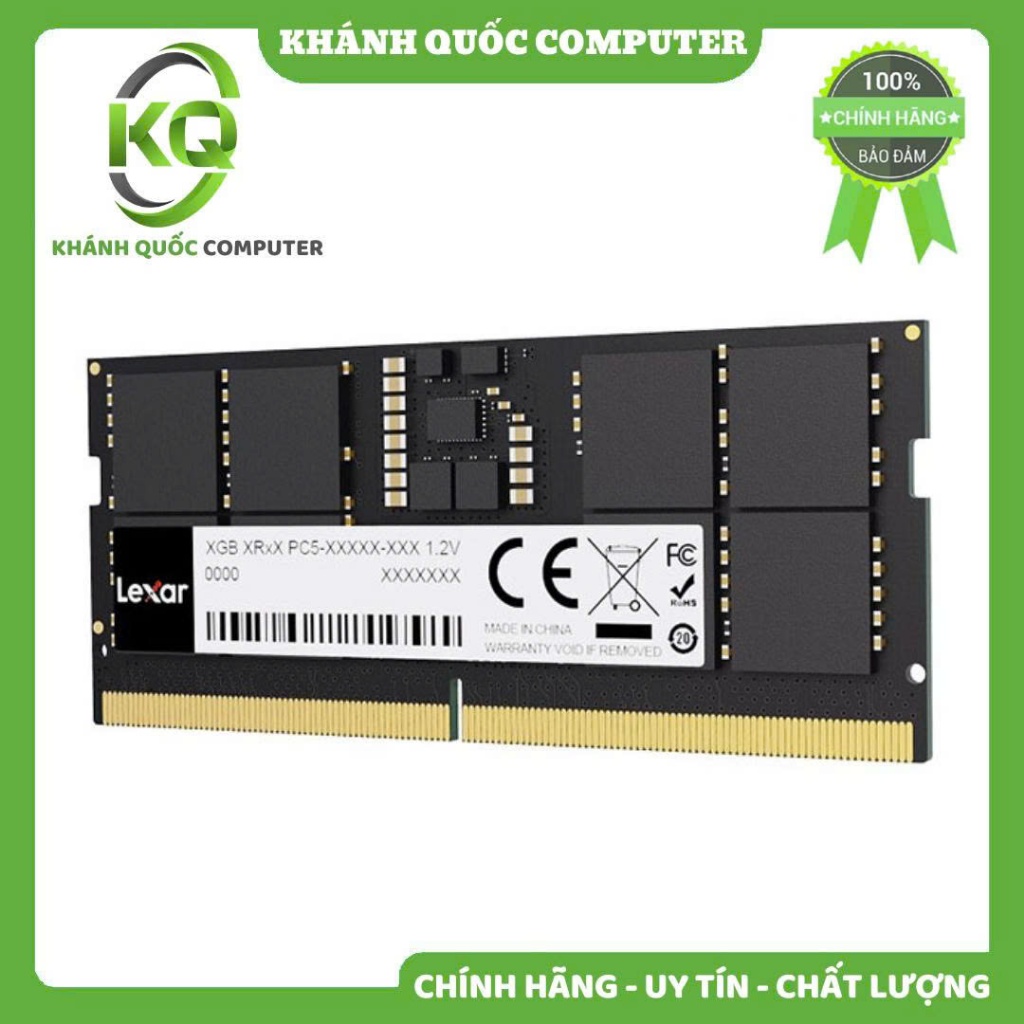Ram laptop Lexar 16GB DDR5 bus 4800 - Chính hãng phân phối