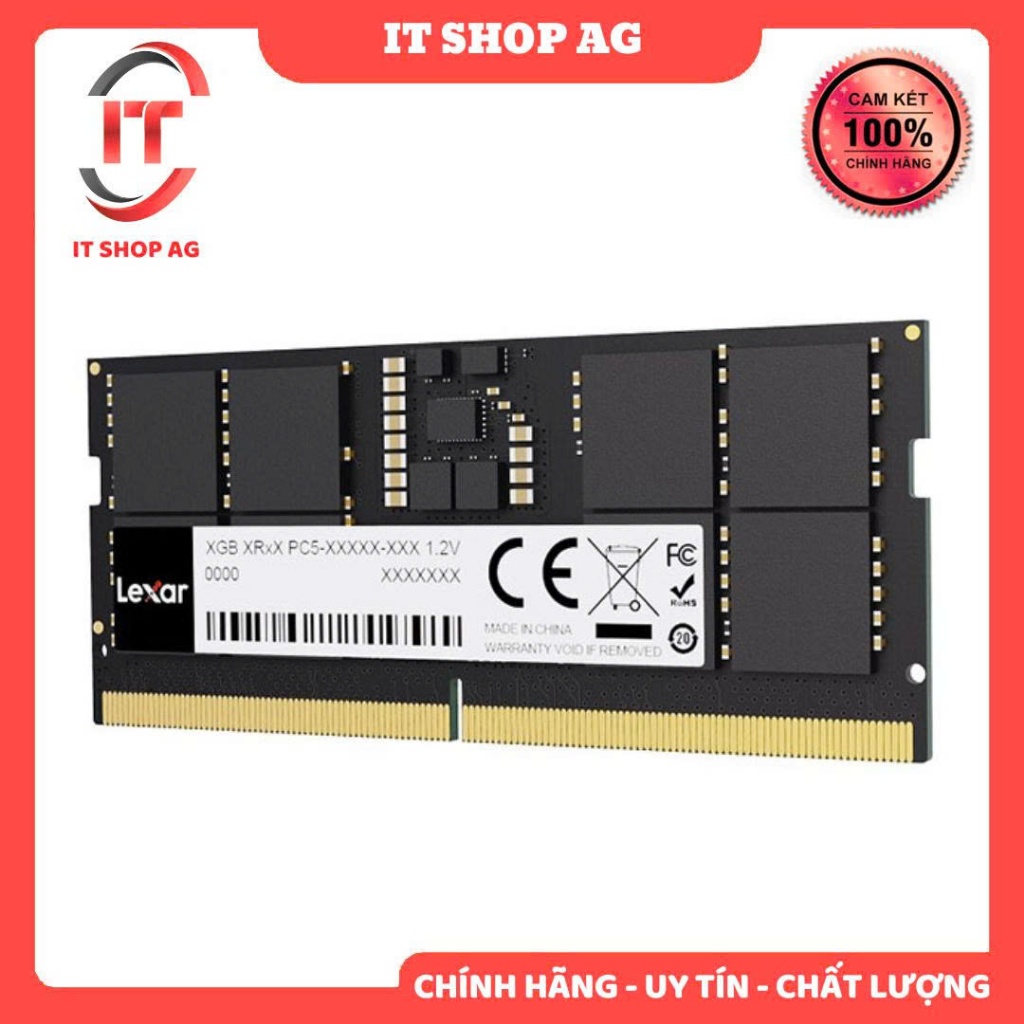 Ram laptop Lexar 16GB DDR5 bus 4800 Chính hãng