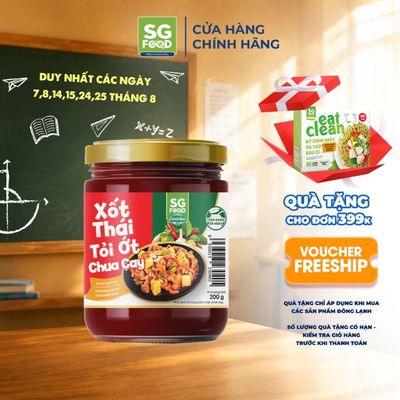 Xốt Thái Tỏi Ớt Chua Cay Trộn Chân Gà, Sứa SG Food 200g