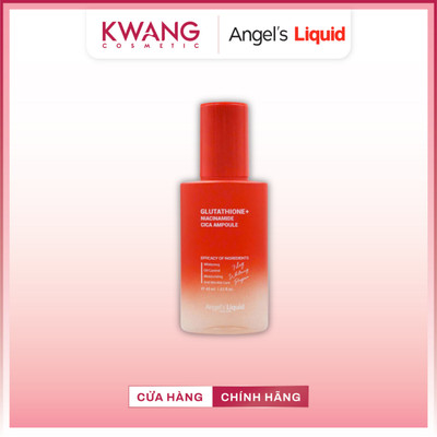Serum Angel Liquid Glutathione Niacinamide CICA Ampoule Hỗ Trợ Dưỡng Trắng Da 45ml