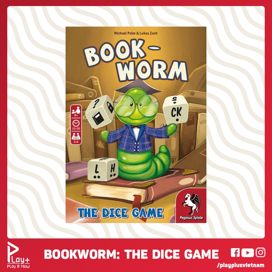[Chính hãng] Board Game Bookworm - The Dice Game