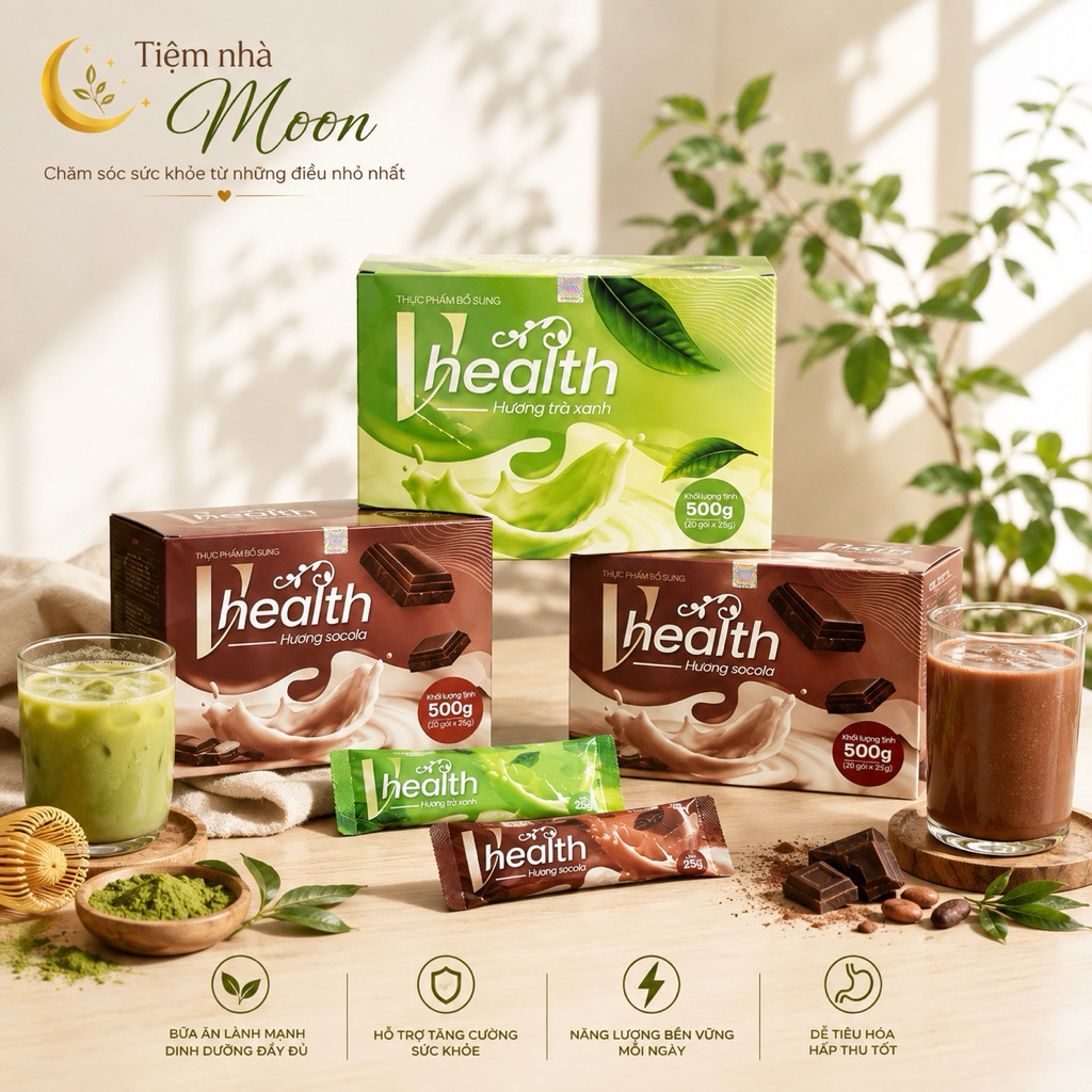 VHEALTH DINH DƯỠNG , HỖ TRỢ TĂNG CÂN - GIẢM CÂN , CUNG CẤP DINH DƯỠNG THIẾT YẾU CHO CƠ THỂ [CHÍNH HÃ