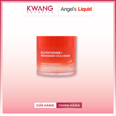 Kem Dưỡng Angel's Liquid Glutathione Niacinamide Cica Cream Hỗ Trợ Làm Trắng, Kiềm Dầu 50ml