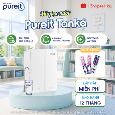 [LẮP ĐẶT 0Đ] Máy lọc nước Pureit Tanka Âm tủ bếp UR3140 [BH 12 THÁNG]